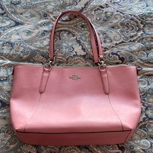 Pink Coach Shoulder tote bag